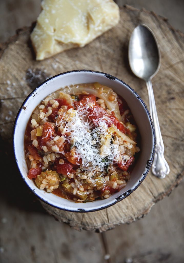 Casserole d’orge aux légumes