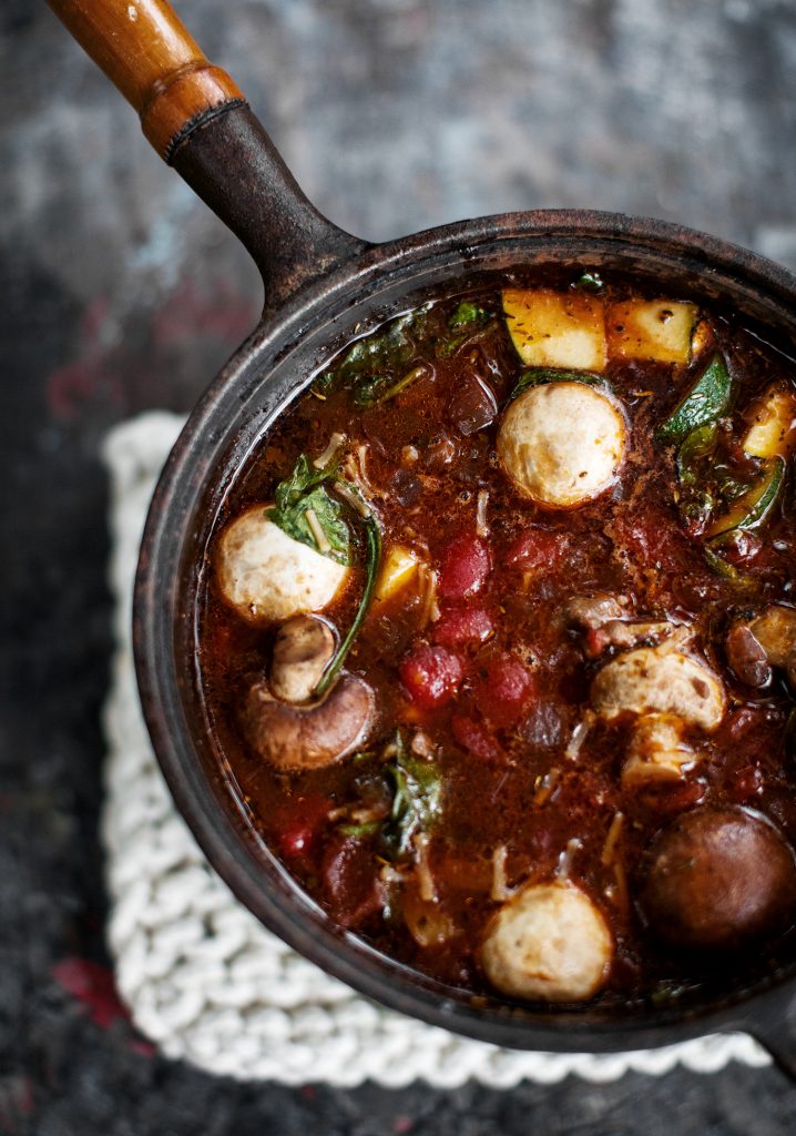 Soupe après-fondue à l’italienne