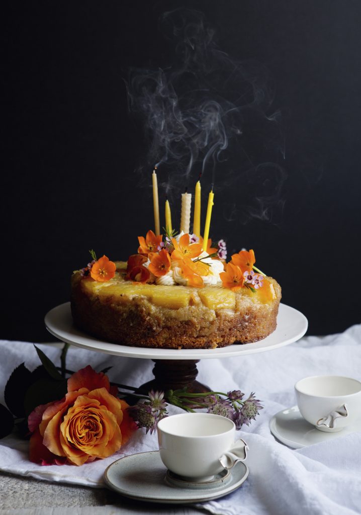 Gâteau aux carottes renversé à l’ananas