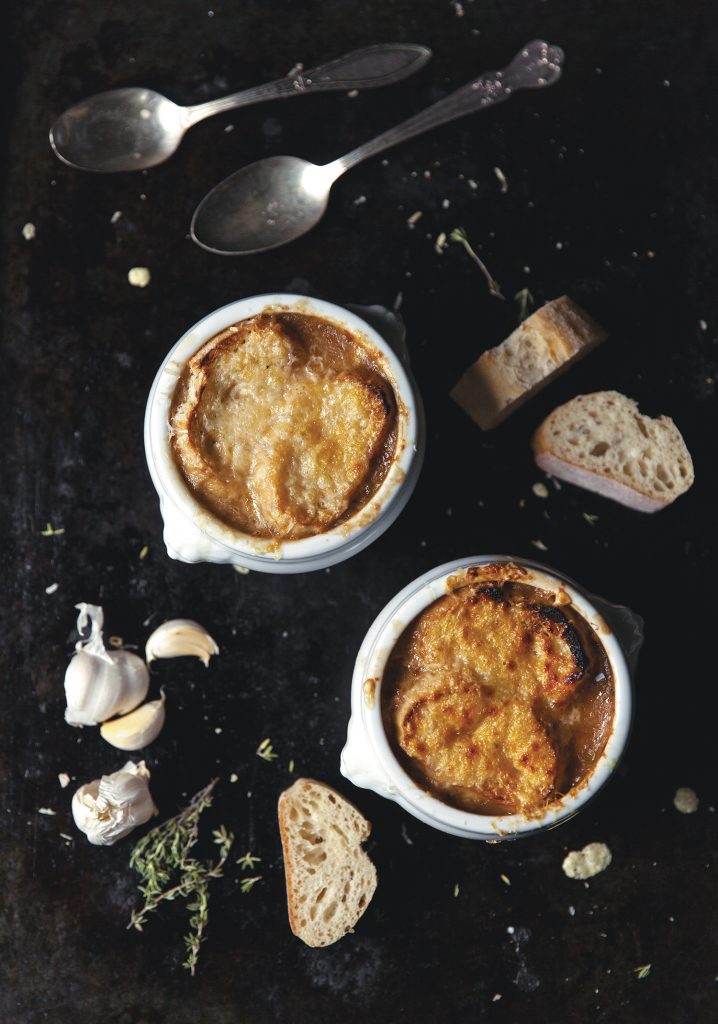 Soupe à l’oignon gratinée de Marilou