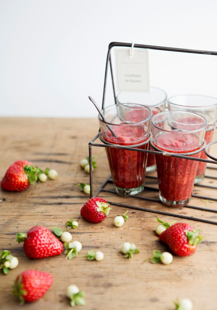 Confiture de fraises & chia - Trois fois par jour