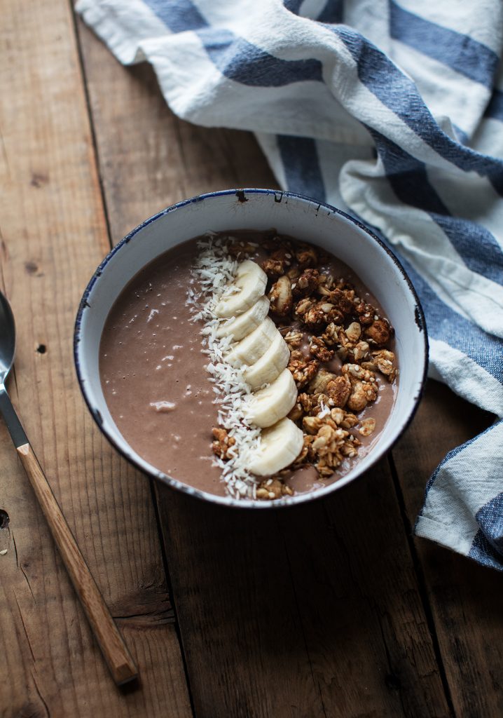 Soupe déjeuner au chocolat (chaude ou froide)