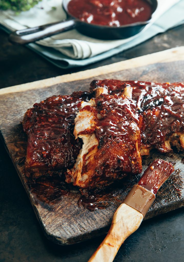 Smoked sweet chipotle barbecue sauce