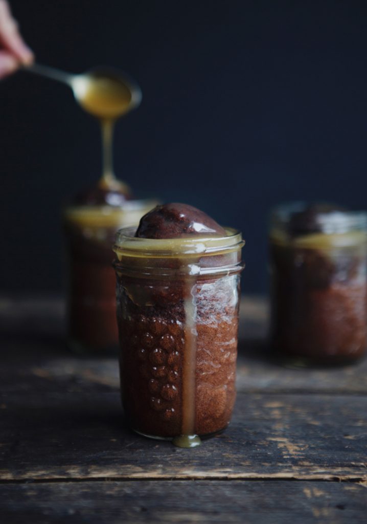 Gâteaux au chocolat & crème à l’érable