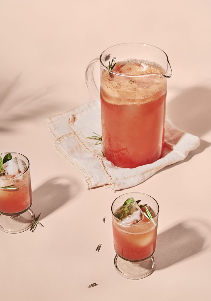 Mocktail au melon d’eau & à la menthe