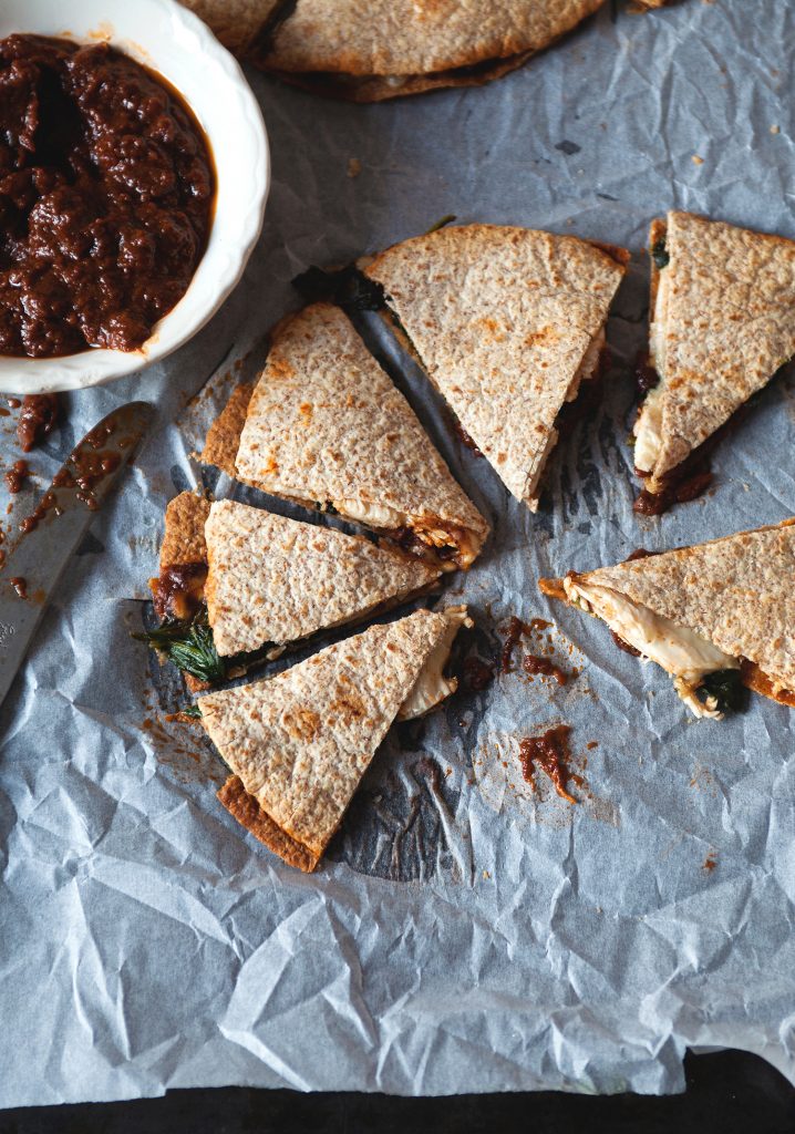 Customizable quesadillas