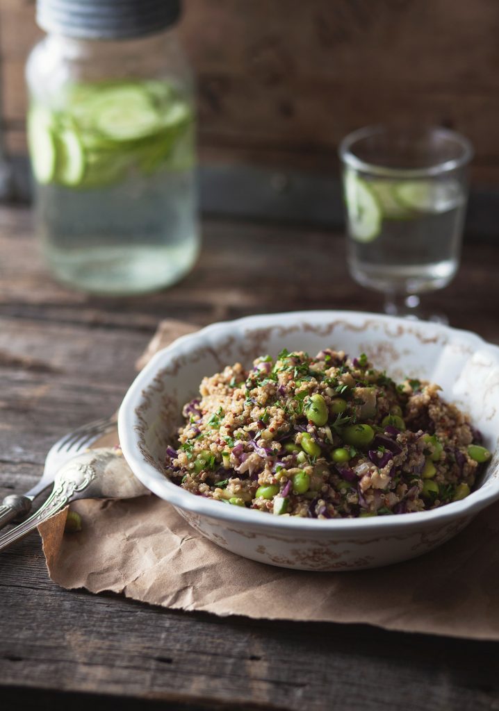 Thai quinoa salad