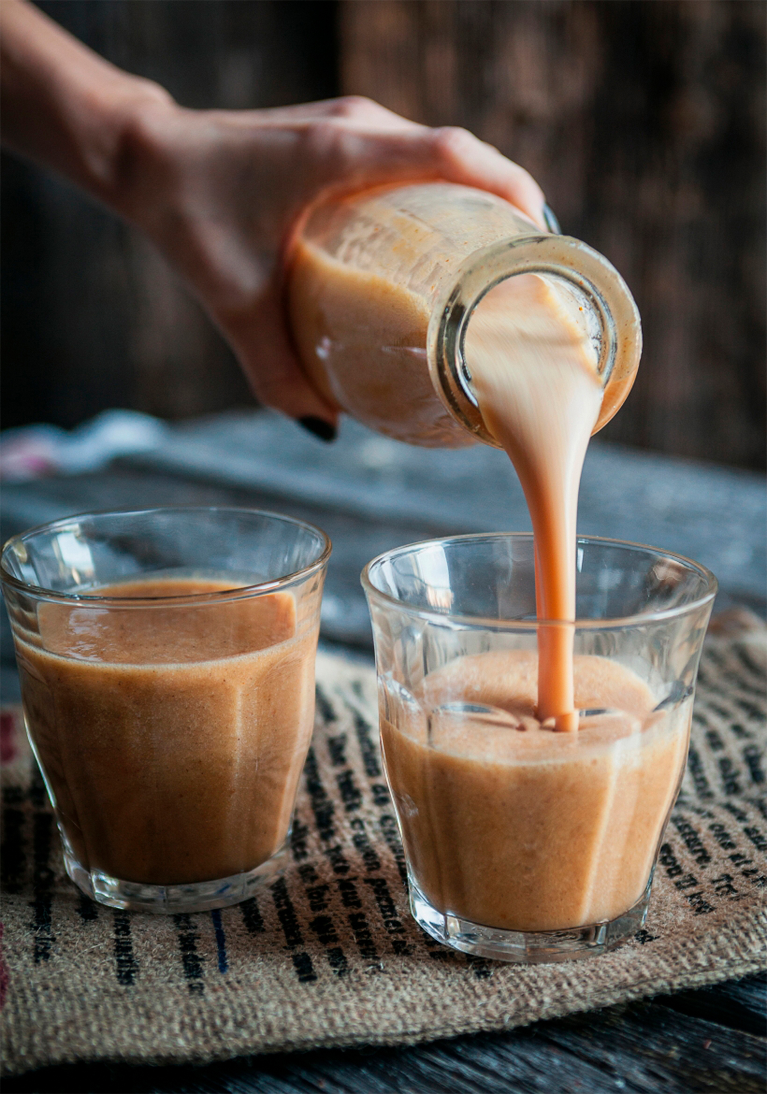Pumpkin smoothie - Trois fois par jour