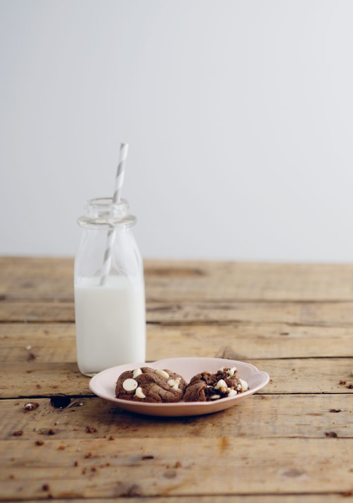 Easy double chocolate cookies