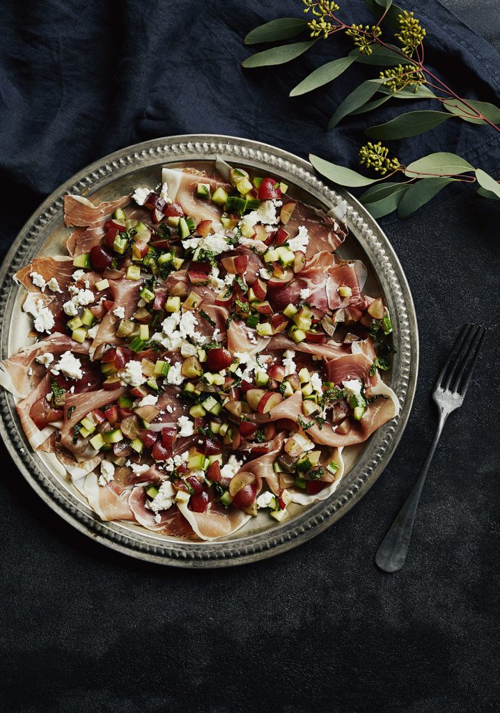Plateau de prosciutto & salsa de raisins