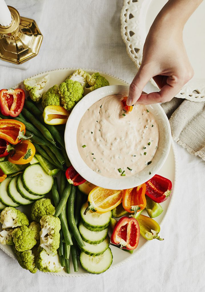 Trempette idéale pour crudités