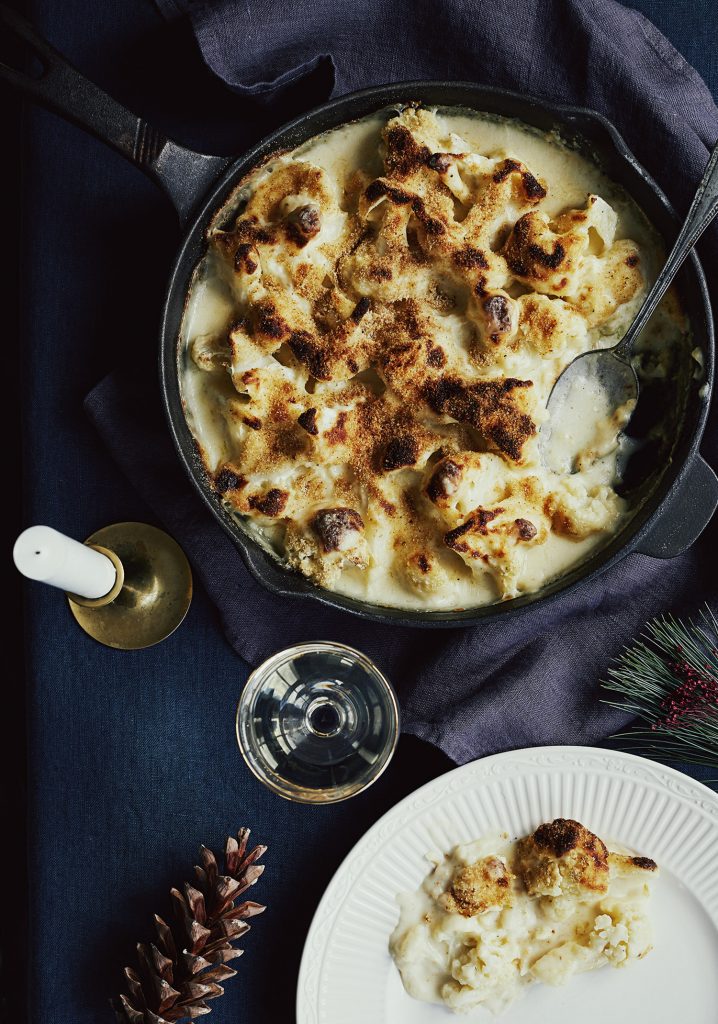 Gratin de chou-fleur au gruyère