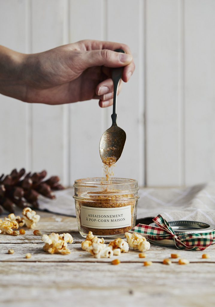 Assaisonnement à pop-corn maison