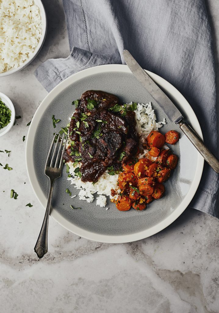 Ossobuco de porc façon côtes levées