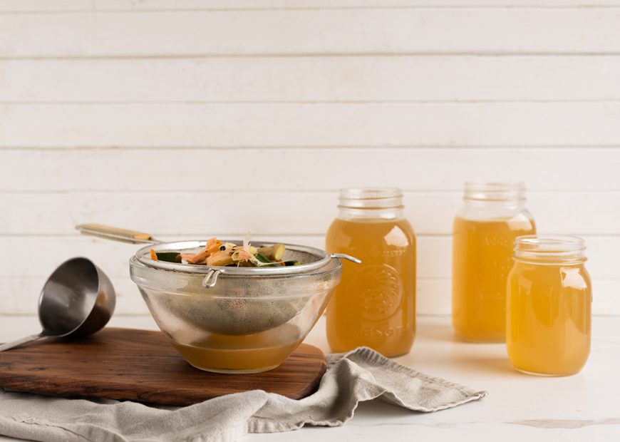 Repenser le bouillon, une solution zéro déchet Trois fois par jour