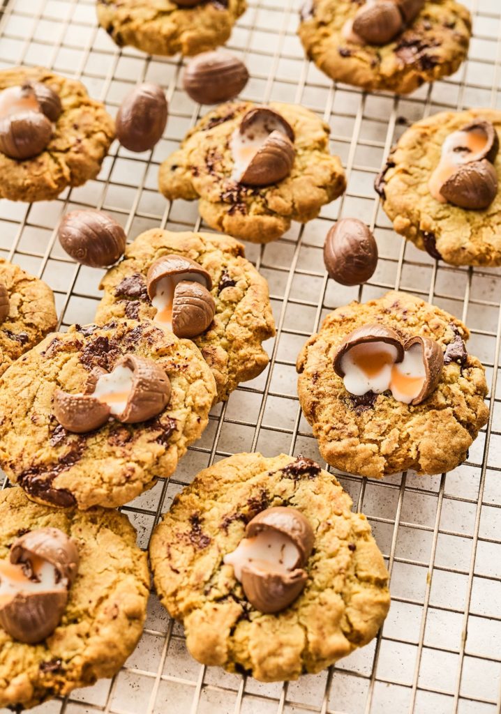 Biscuits de Pâques aux œufs à la crème