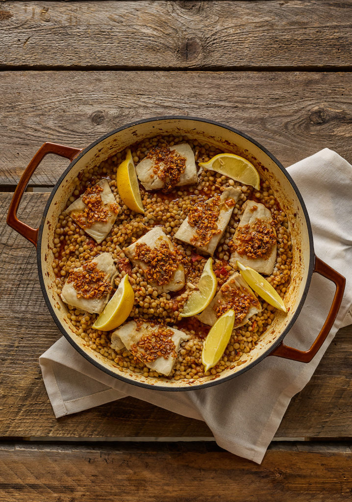 COUSCOUS PERLÉ ÉPICÉ & TILAPIA