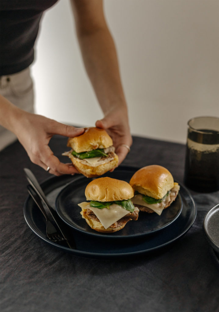 BURGER DE BOEUF À FONDUE