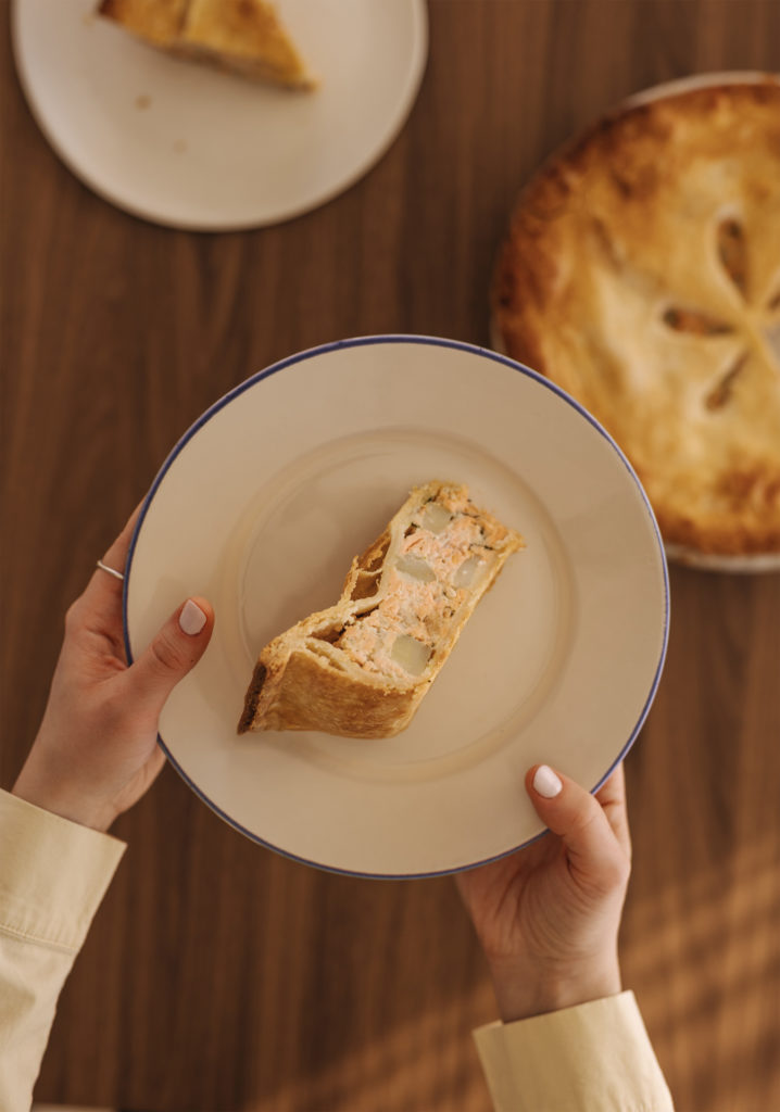 PÂTÉ AU SAUMON, ÉPINARDS, CITRON & ANETH