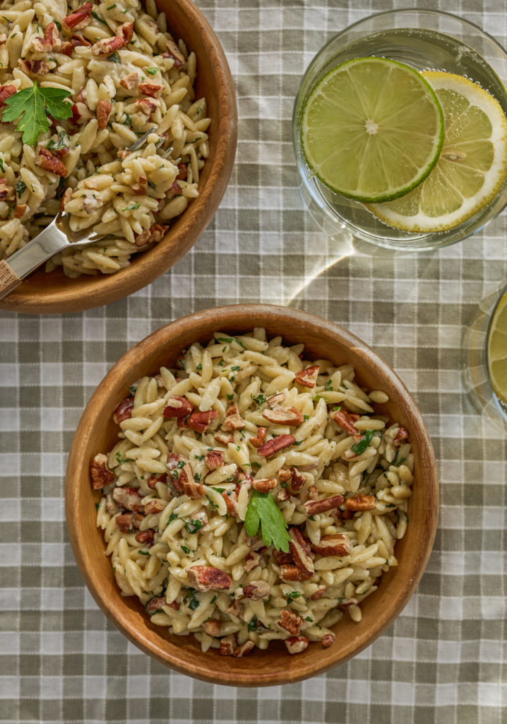 ORZO CRÉMEUX AUX HERBES FRAÎCHES