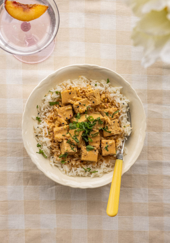 TOFU AU LAIT DE COCO & BEURRE DE SÉSAME