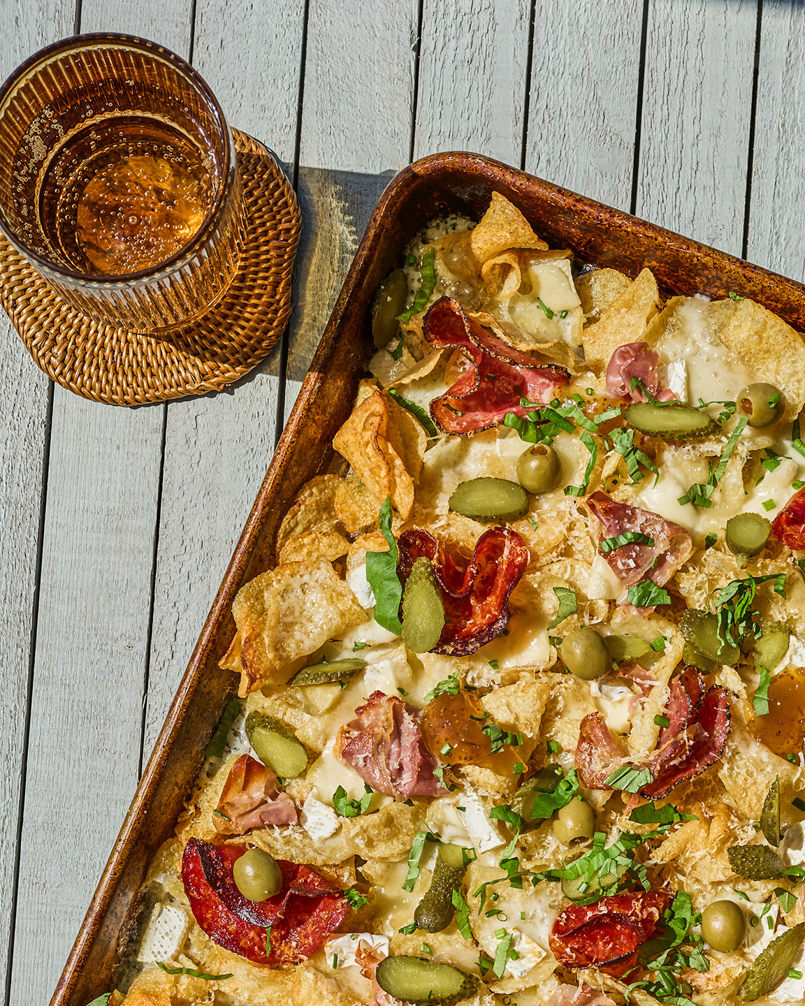 NACHOS FAÇON PLATEAU DE CHARCUTERIE