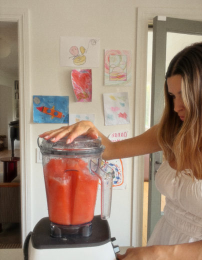 Limonade brésilienne aux fraises